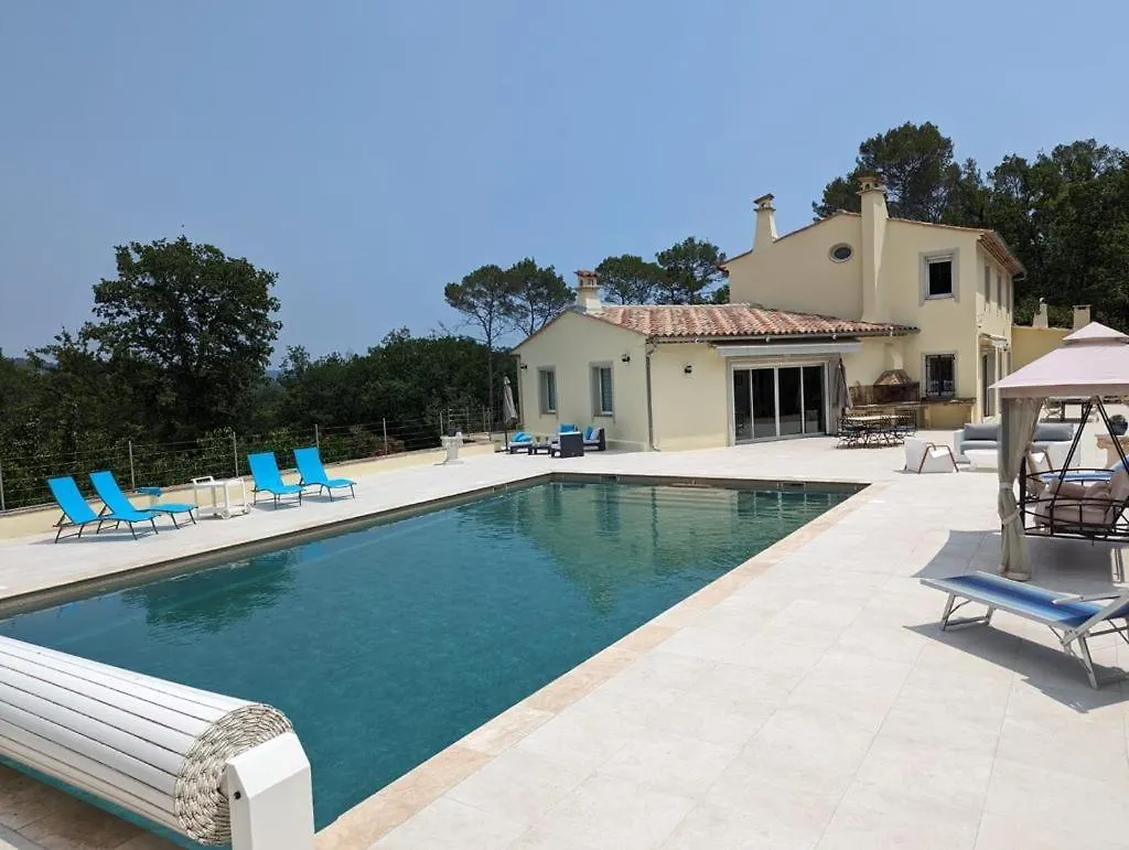 Charmante Villa Avec Grande Piscine Au Calme Callian